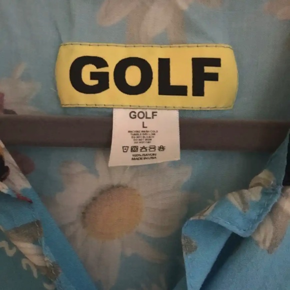 SFFB GOLF WANG BUTTON UP - Picture 2 of 3